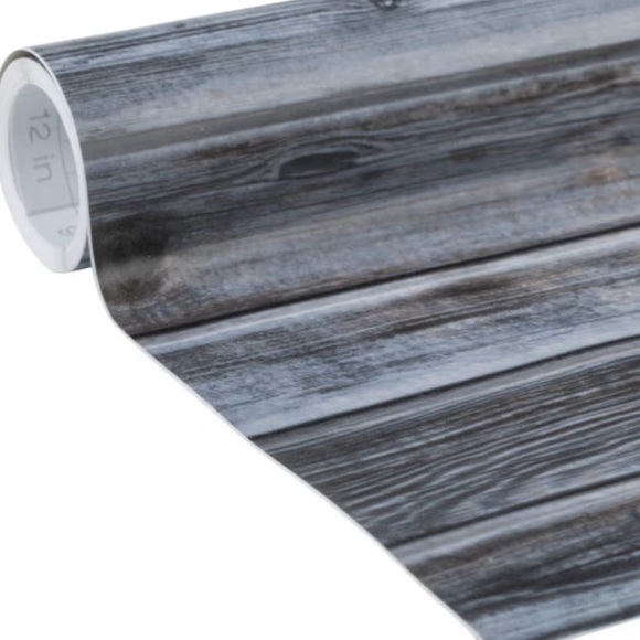 Duck Brand EasyLiner Removable Adhesive Shelf Liner: 20in.x15 ft. Weathered Woo - Picture 6 of 8